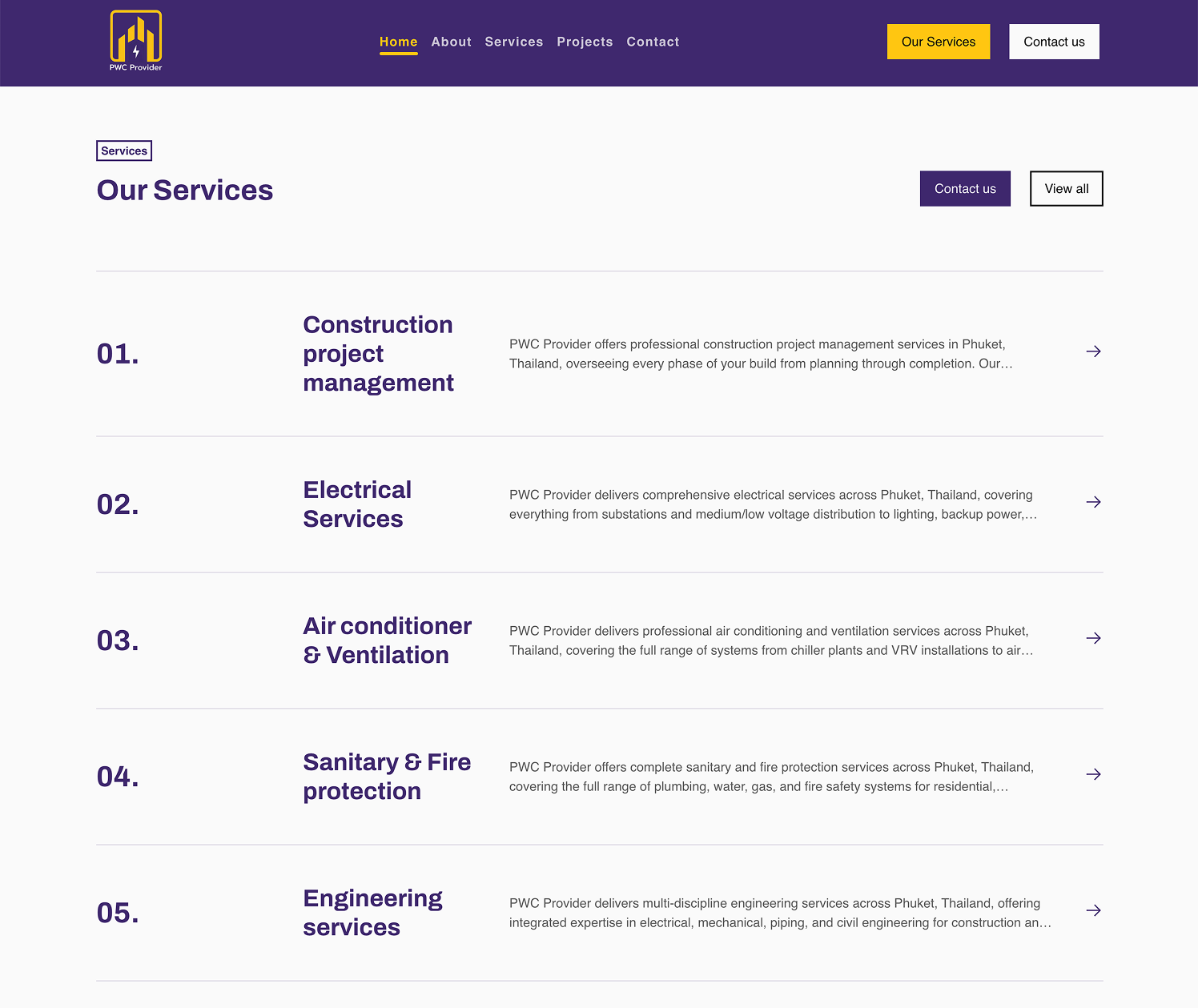 Flax services feature preview